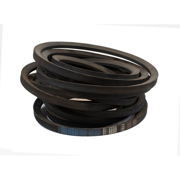 D&D 8V5600 Wedge V-Belt, 560 in Outside Length, 1 in Top Width, 7/8 in Thickness, 1 Ribs 8V5600 - main